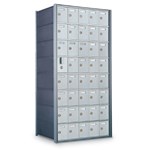 View 20-Door Front-Loading Private Horizontal Mailbox